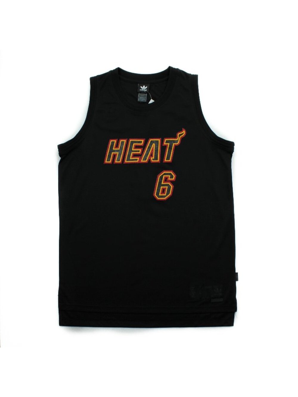 Adidas Miami Heat Lebron James #6 Jersey L